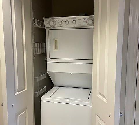 In unit laundry