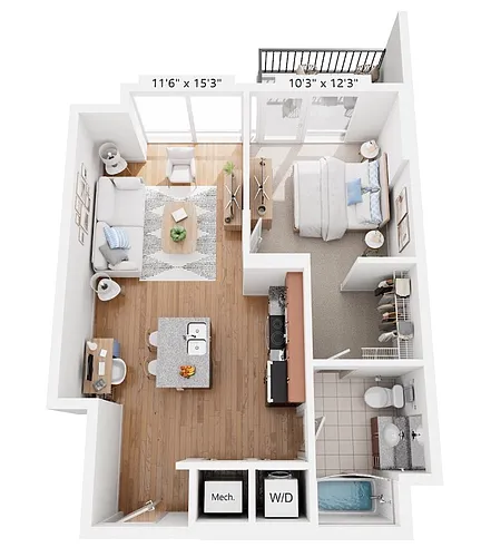 Floor plan A7