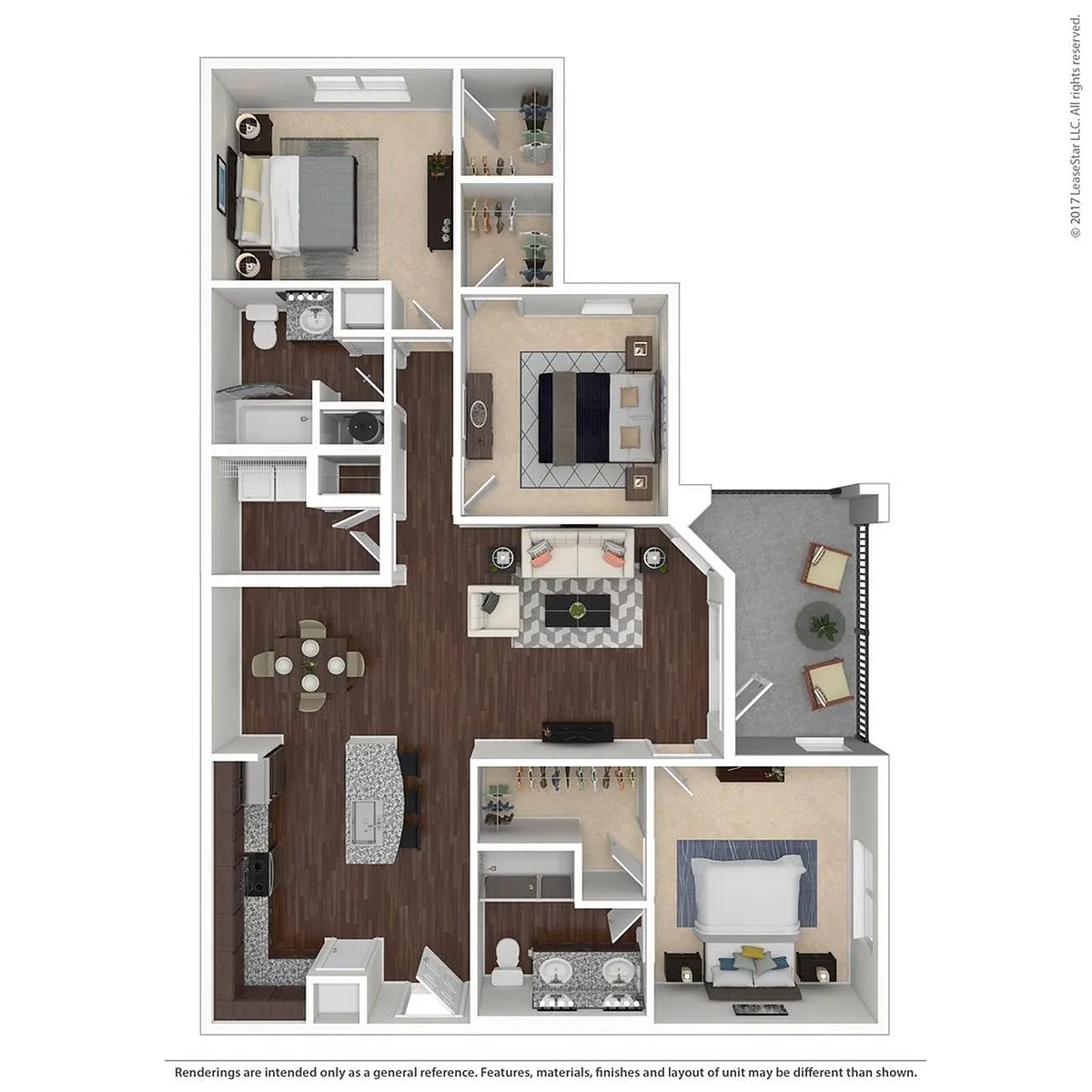 Floor plan C3G