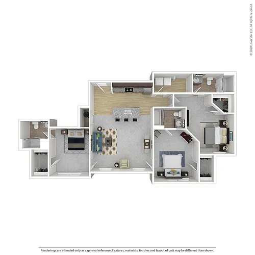 Floor plan 3X3