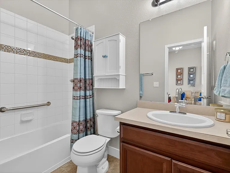 Private bathroom for mother-in-law suite