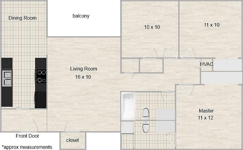 Floor layout