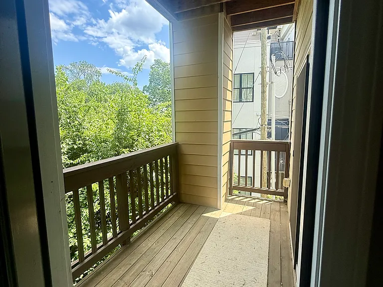 Private patio