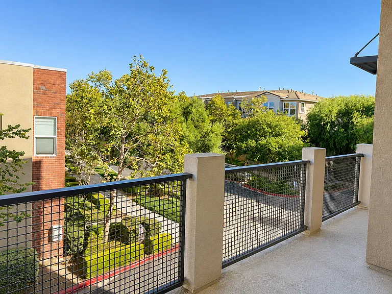balcony next to kitchen