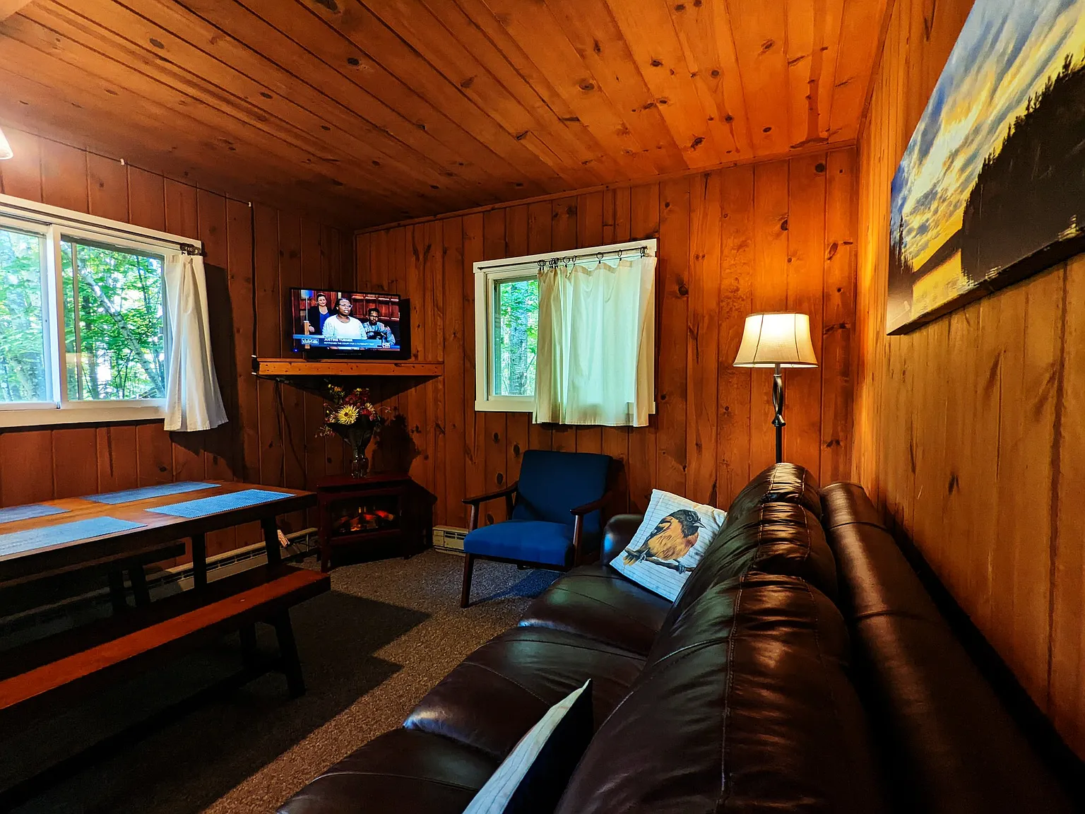 All-Inclusive Furnished Lakefront 2BR Cabin Utilities, WiFi & Plowing Included | Eagle River Area — Photo 2