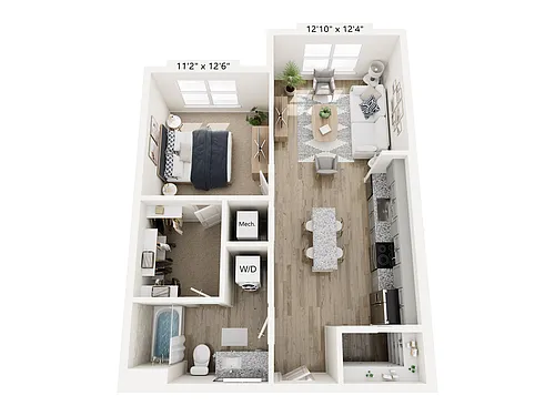 Floor plan A1