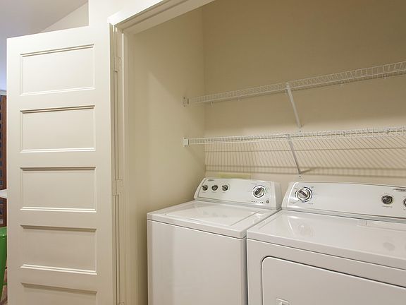 Washer and Dryer Provided