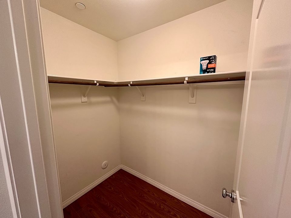 Downstairs Walk-in closet