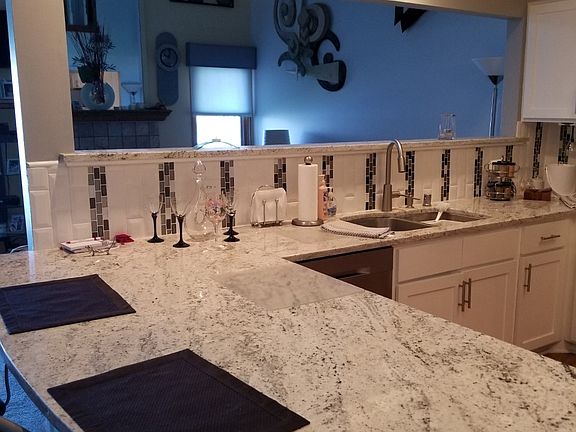 Kit opening to great room