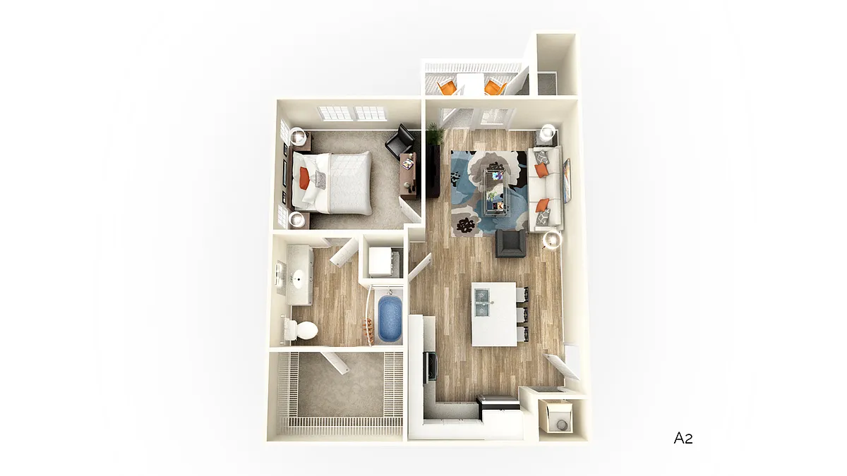 Floor plan A2