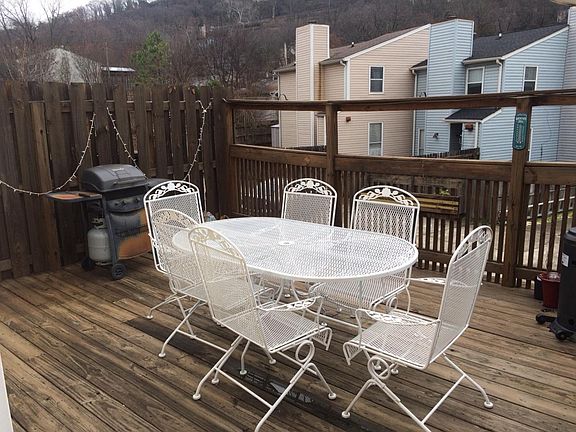 Back Patio looks at Vulcan