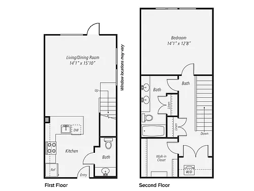 Floor plan A2B