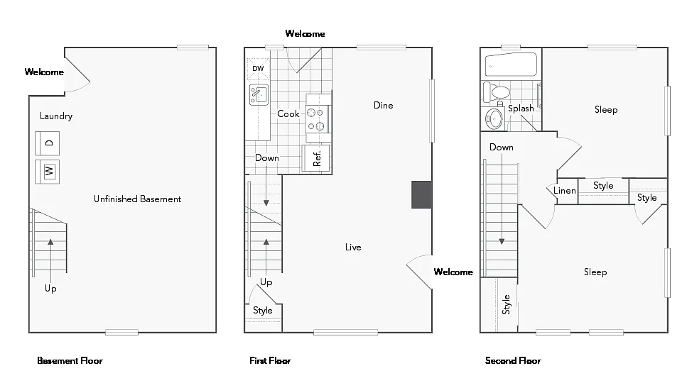 Floor plan Belmont