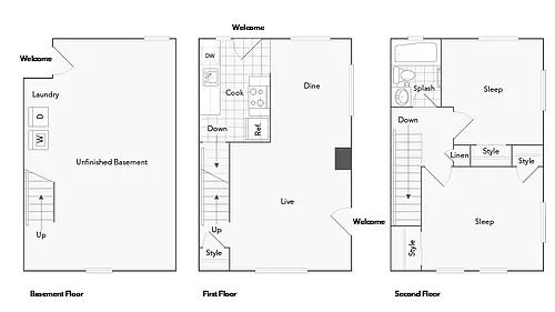 Floor plan Belmont