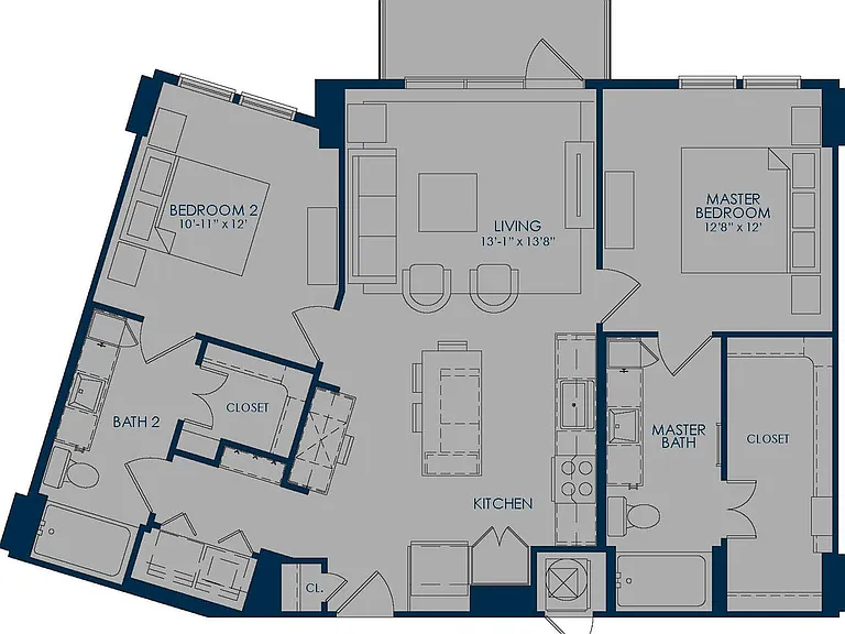 B4: 2bed 2bath B4: 2bed 2bath