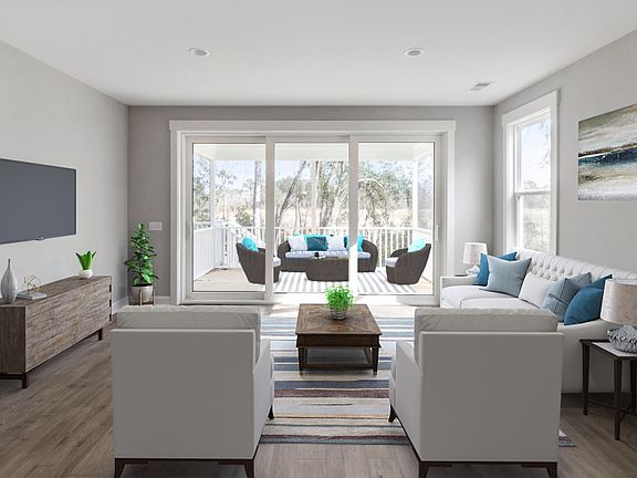 Catch up on your favorite show in this comfortable Great Room