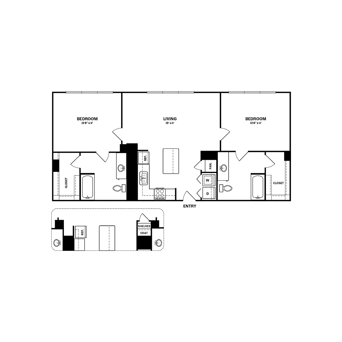 Floor plan B1L
