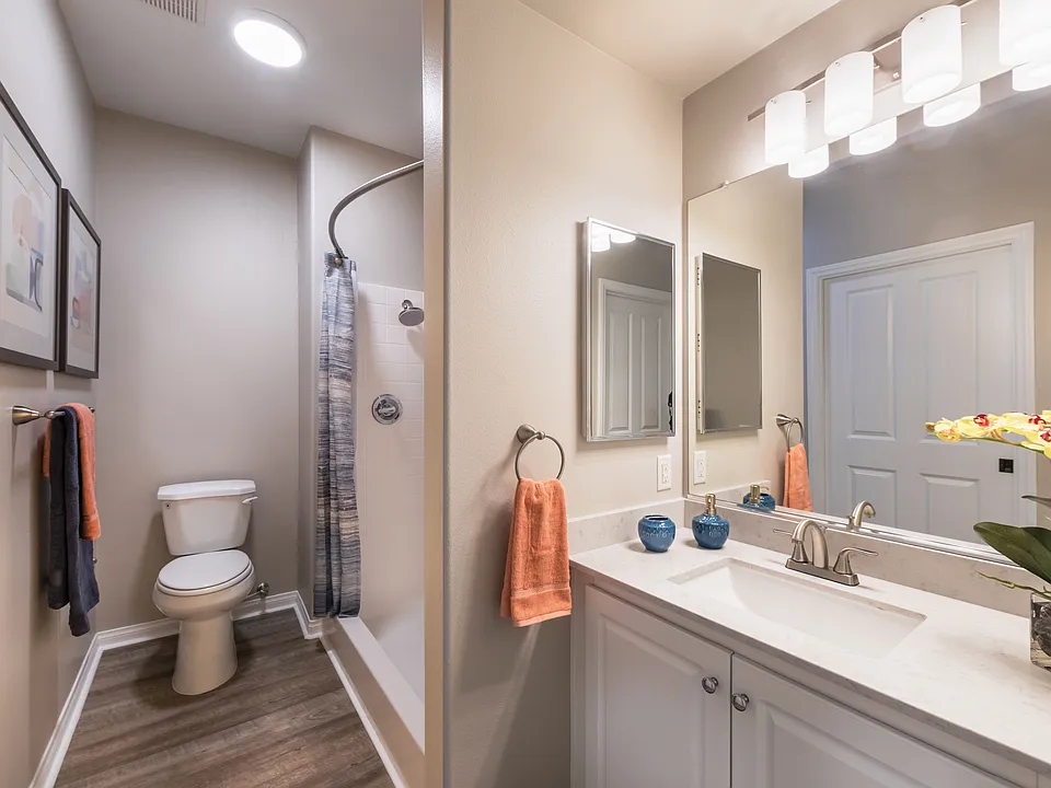 Spacious Model Bathroom