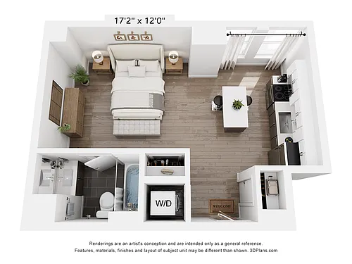 Floor plan Studio | 467