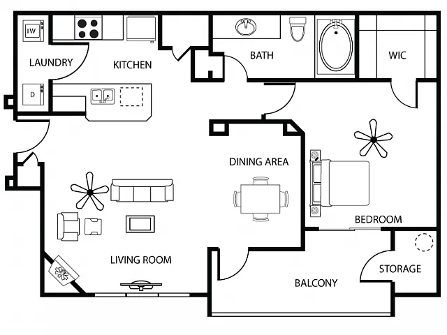 Floor plan Amber 2