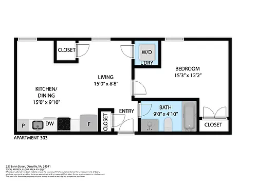 Floor plan 103 203 204 303 304 403 404