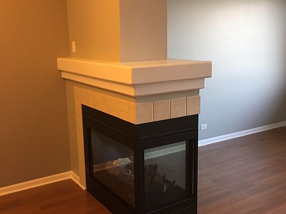 3-sided gas fireplace