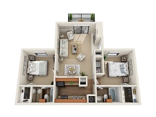 Floor plan B1