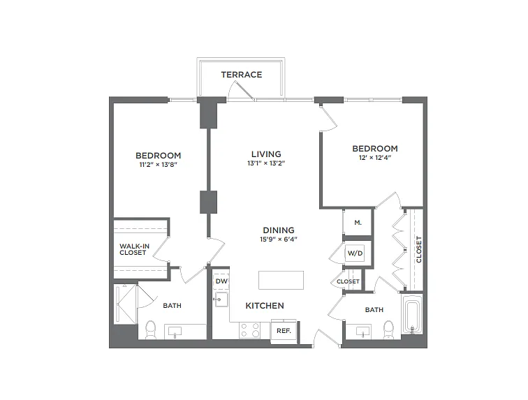 Floor plan B2