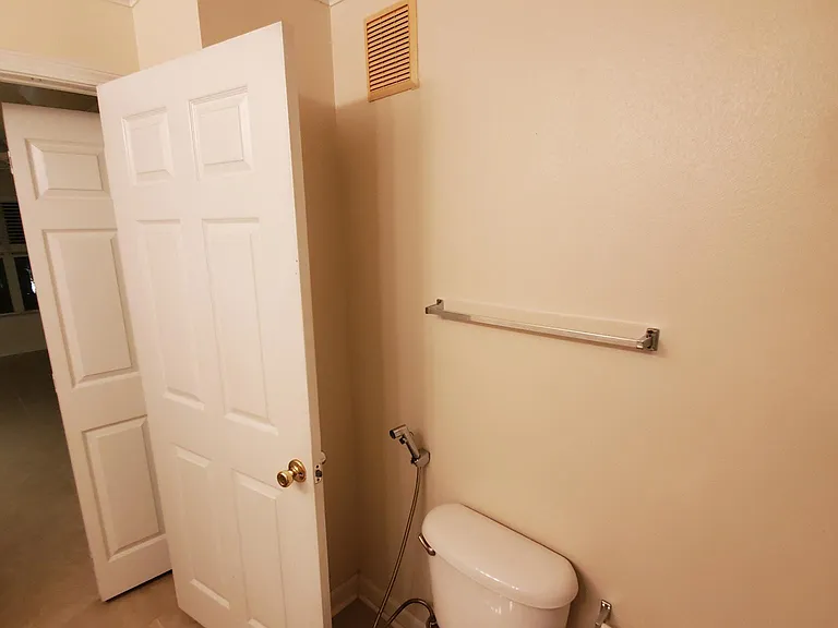 Master Bath, Toilet with hose