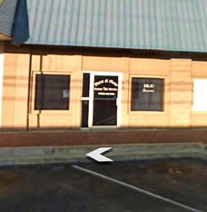 Front of building