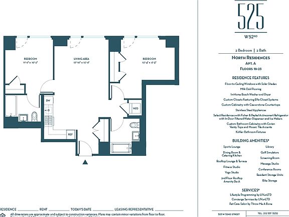 2nd image of 525 W 52nd St #19AN