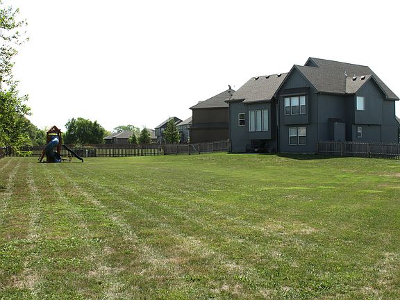 Massive fenced-in back yard