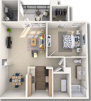 1CR - 777 SQ.FT 1CR - 777 SQ.FT
