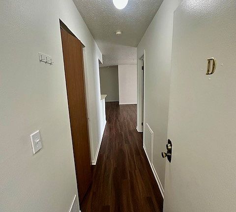Entry Hallway - coat closet on left hand side