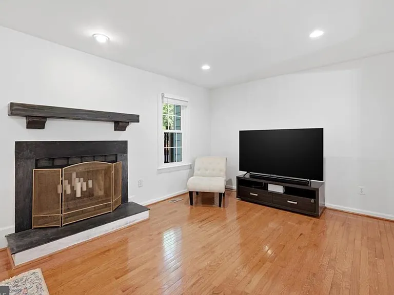 Living Room with Fireplace