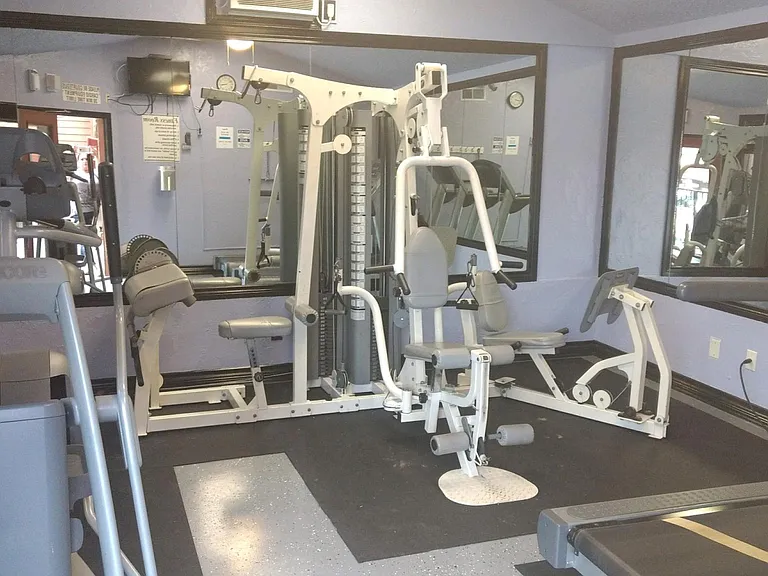 24 Hour fitness facility