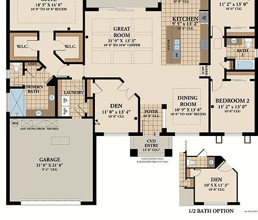 Pebble Beach Floor Plan