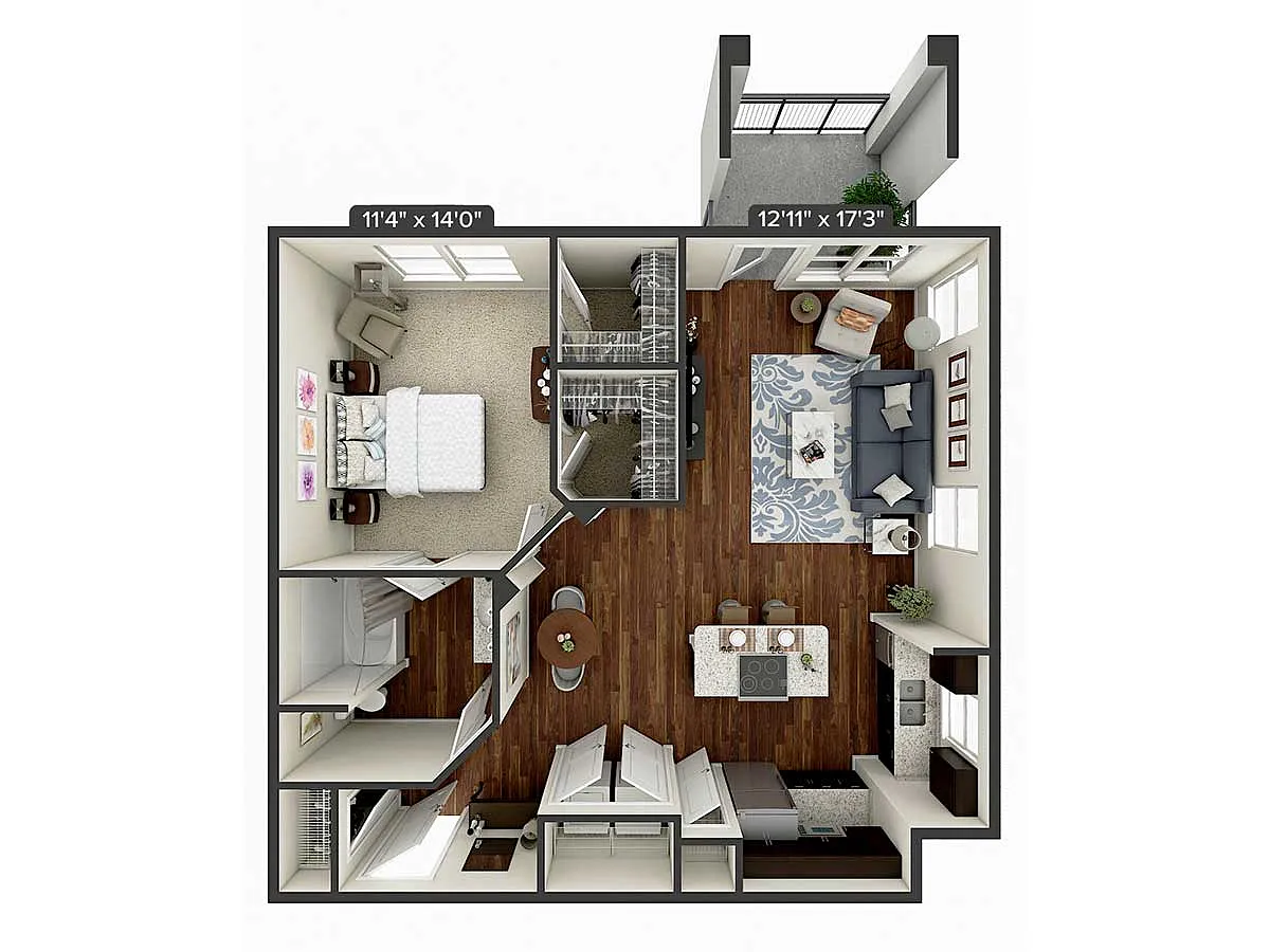 Floor plan A6-840
