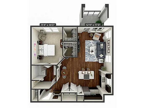 Floor plan A6-840