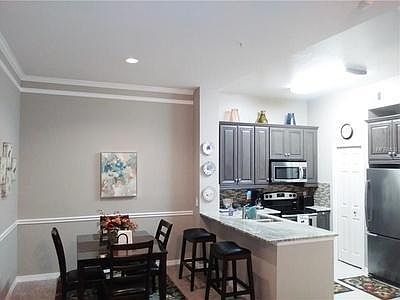Dining area and kitchen