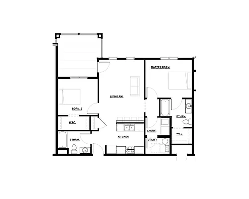 Floor plan B32