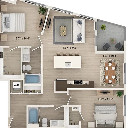 B8 - Floor Plan 2D B8 - Floor Plan 2D