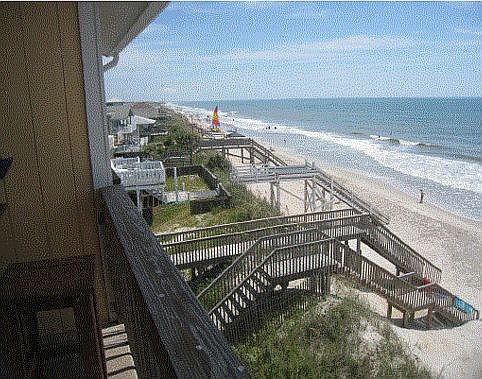 North view from the balcony