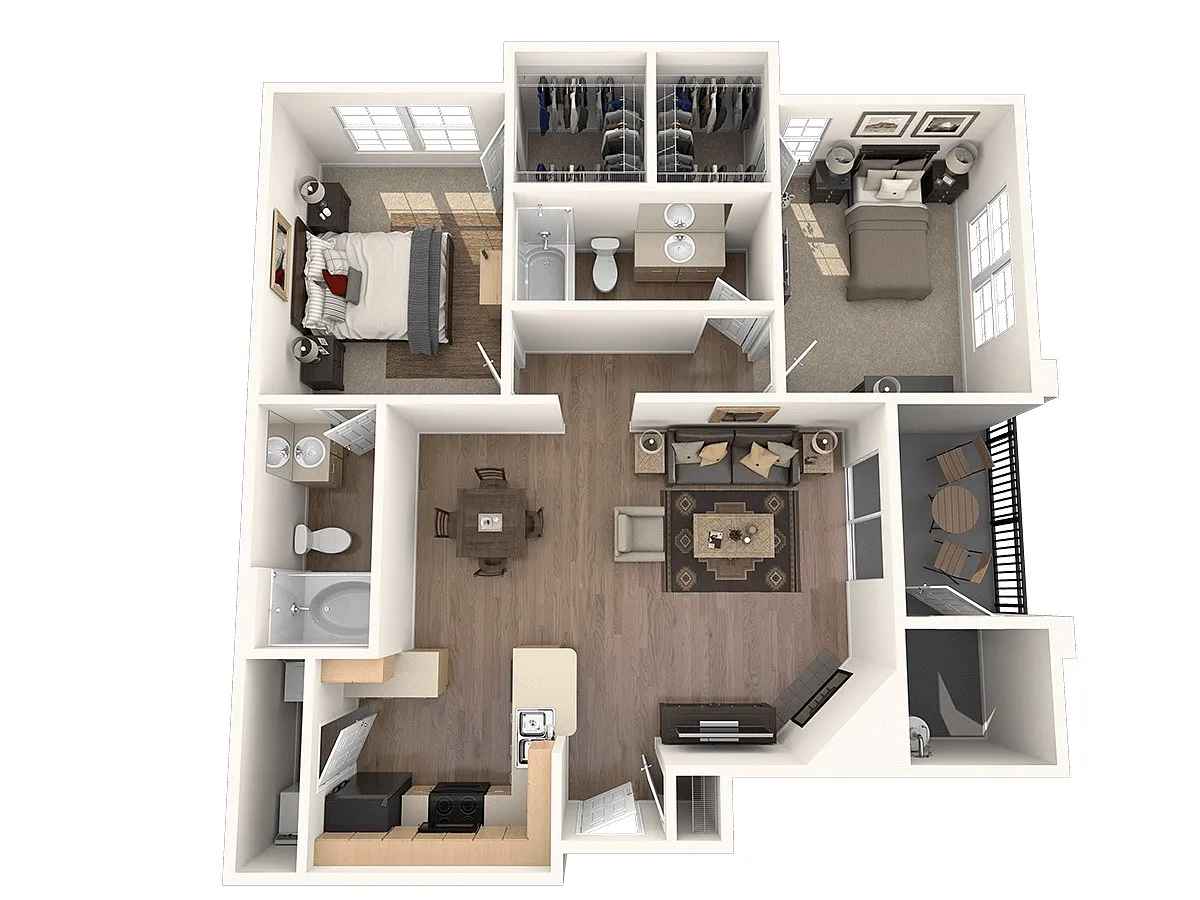 Floor plan Cartier