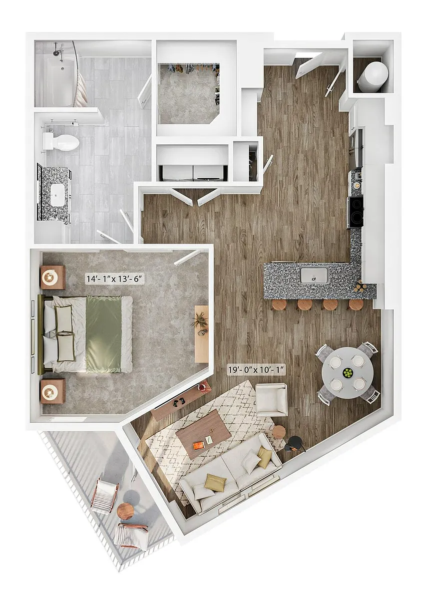 Floor plan A12