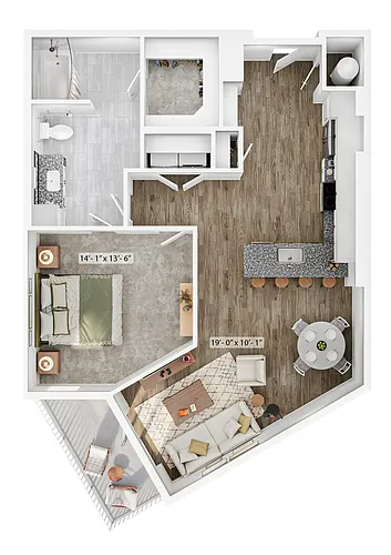 Floor plan A12