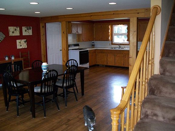 Great Room (Dining) into Kitchen