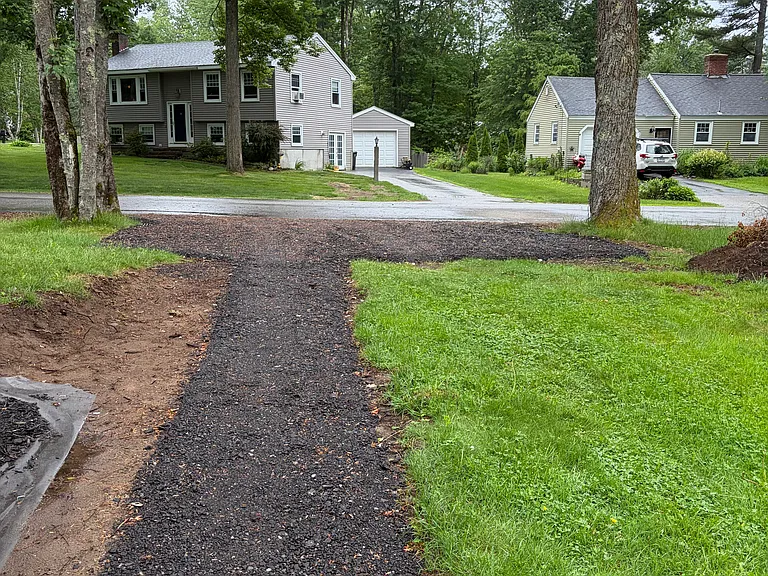 2 Parking Lots and Walkway