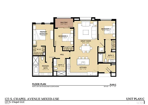 Floor plan 305