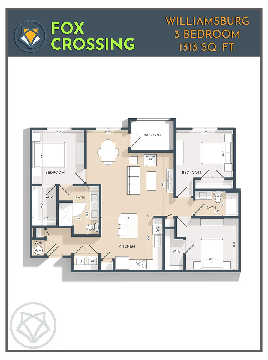 Floor plan Williamsburg